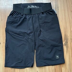 Black Men's Bike Shorts